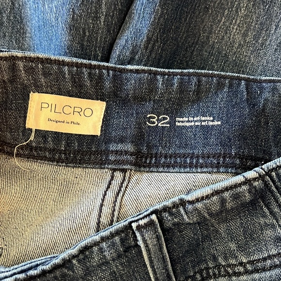 Pilcro for Anthropologie Wide Leg High Rise Jeans - size 32 waist - Picture 5 of 6